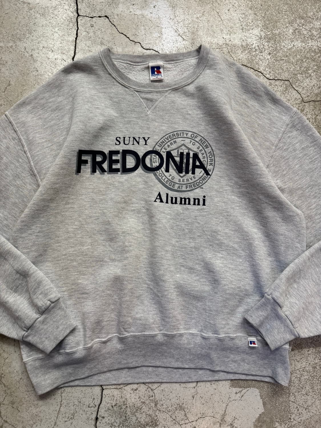 90s 러셀 SUNY Fredonia 스웻셔츠 상품이미지2