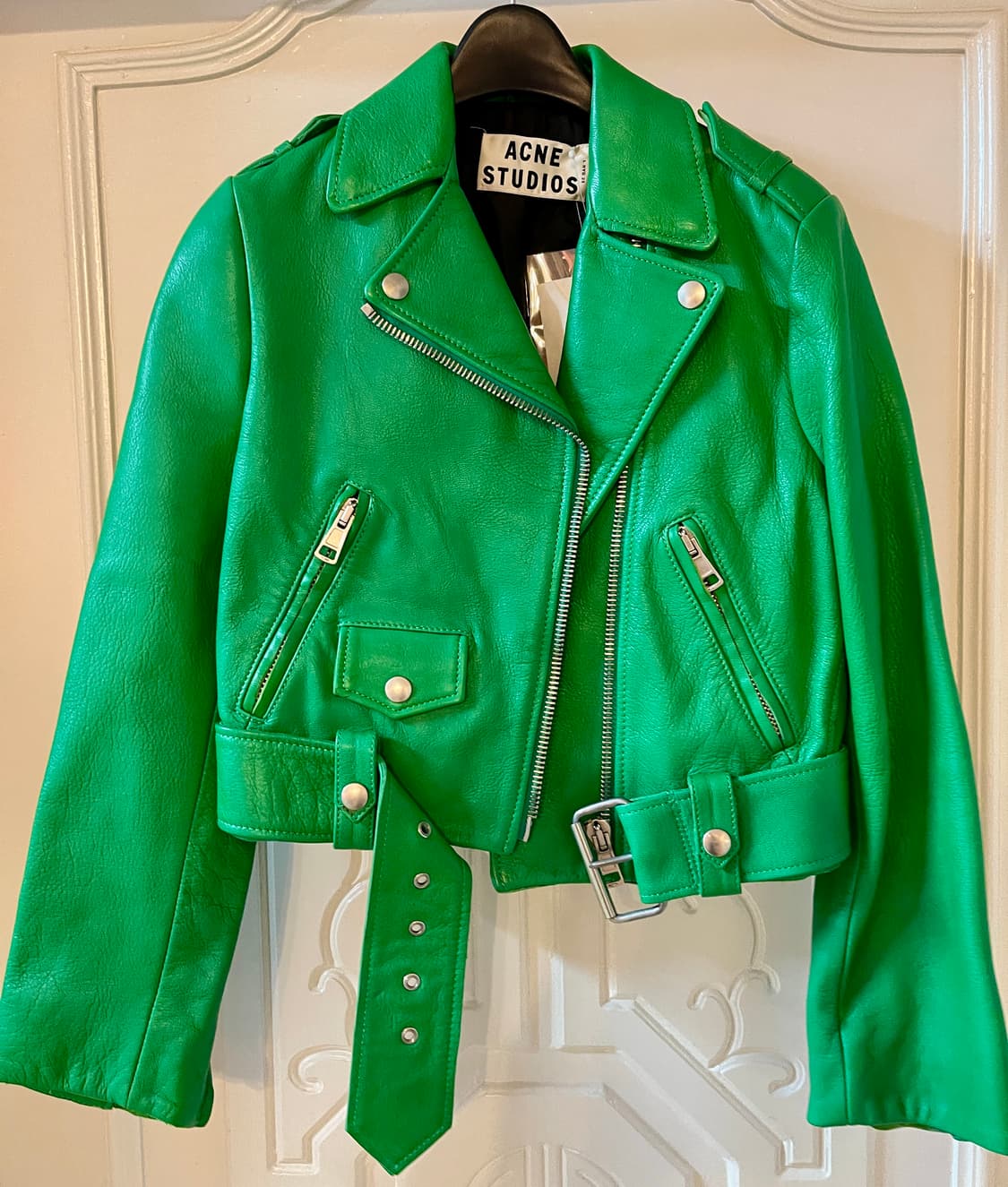 Acne Studios아크네 스튜디오 Mape 레더 재킷 34사이즈 상품이미지1