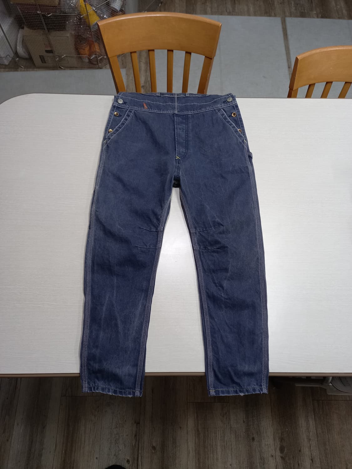 28-30 DIESEL 멜빵 배기 카펜터데님 30-190 상품이미지2