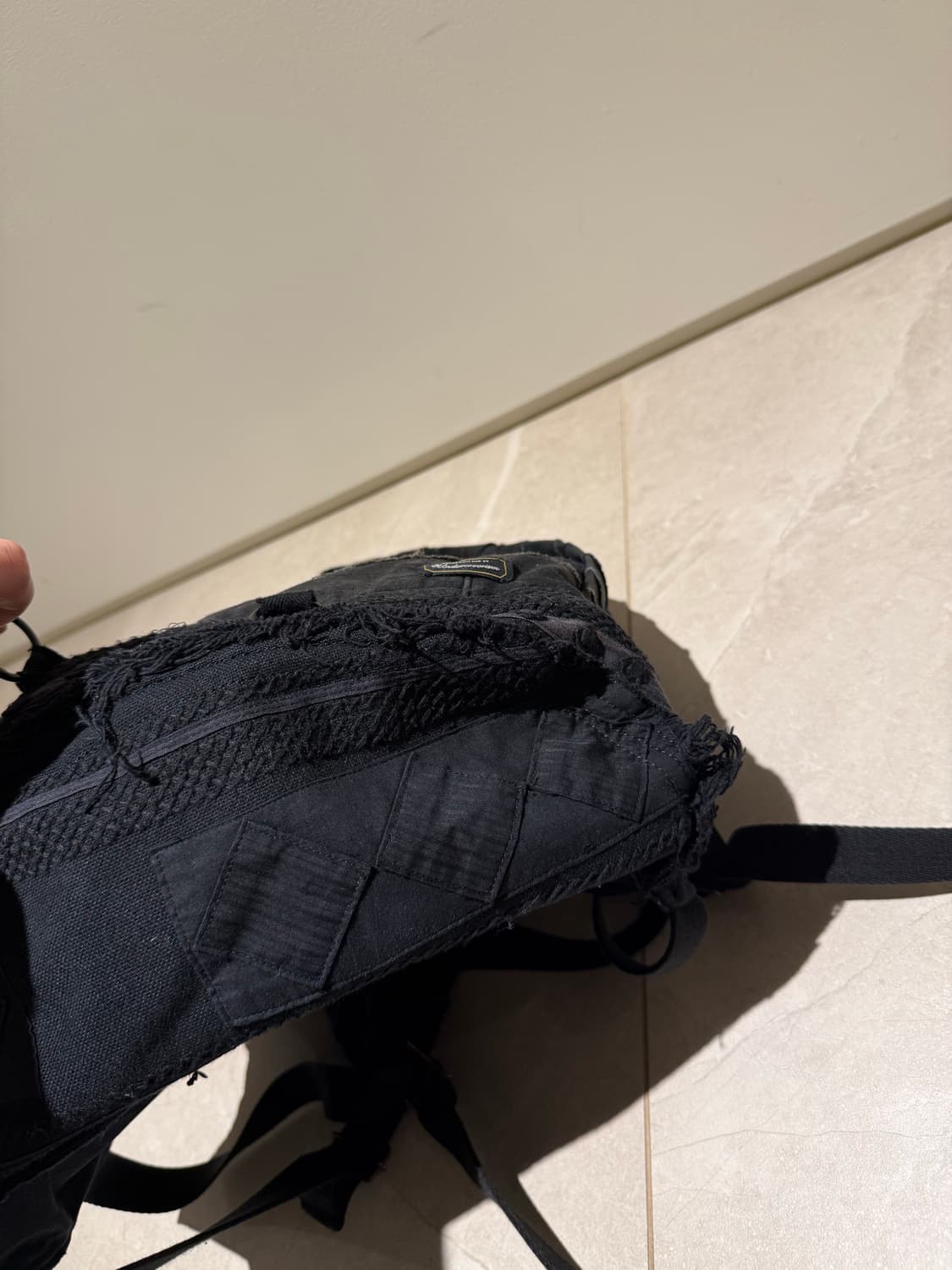 언더커버 SCAB 스캡 백팩 블랙 상품이미지6