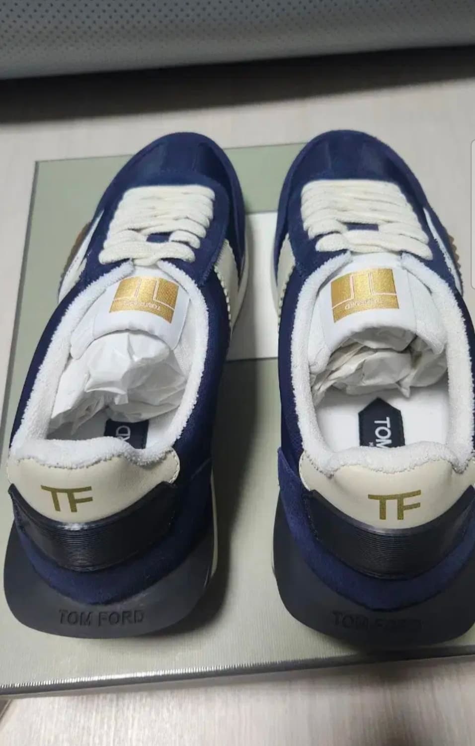 톰포드 제임스 스니커즈 네이비 11 상품이미지3