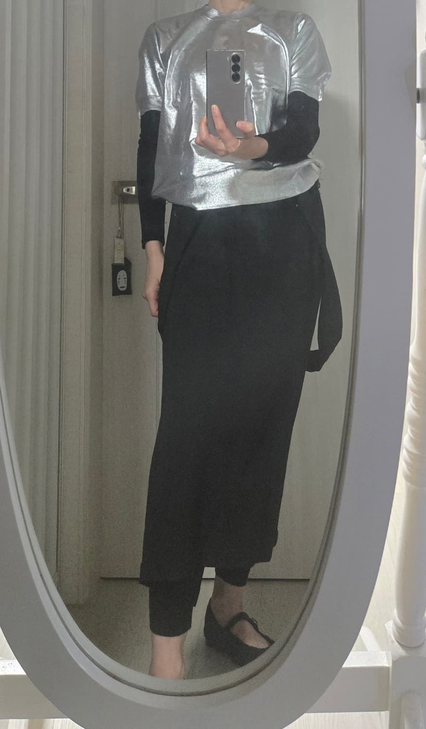 JUNYA WATANABE  준야와타나베 꼼데가르송 2025 메탈릭  티 상품이미지8