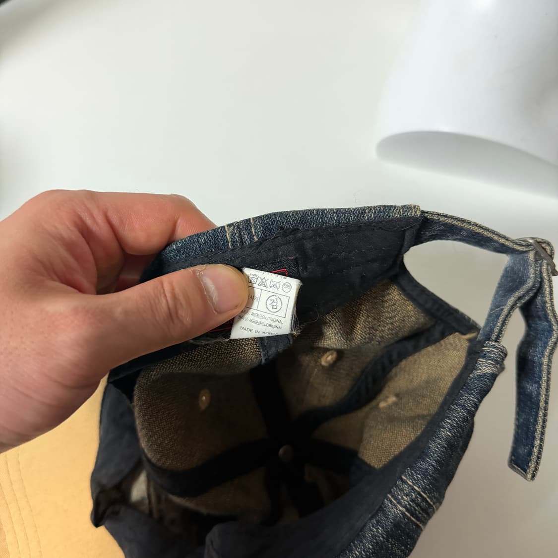 본더치 Y2K 데님 빈티지 볼캡 상품이미지6