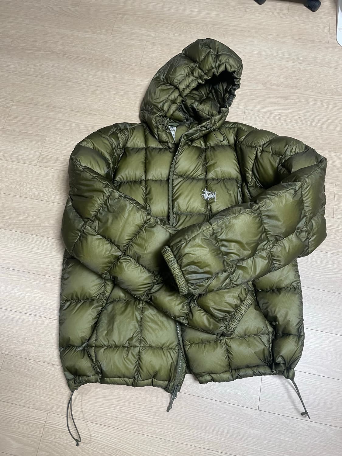 25fw 스투시 미드웨이트 후드 퍼퍼 L 상품이미지2