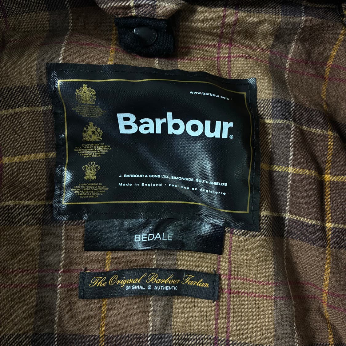 Barbour  바버 브라운 비데일 왁스 자켓  상품이미지6