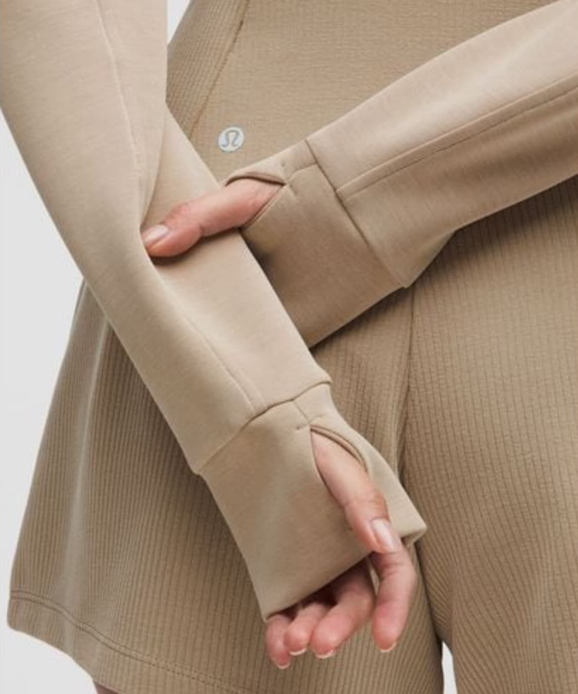 룰루레몬 소프트스트림 크롭 하프집 상품이미지5