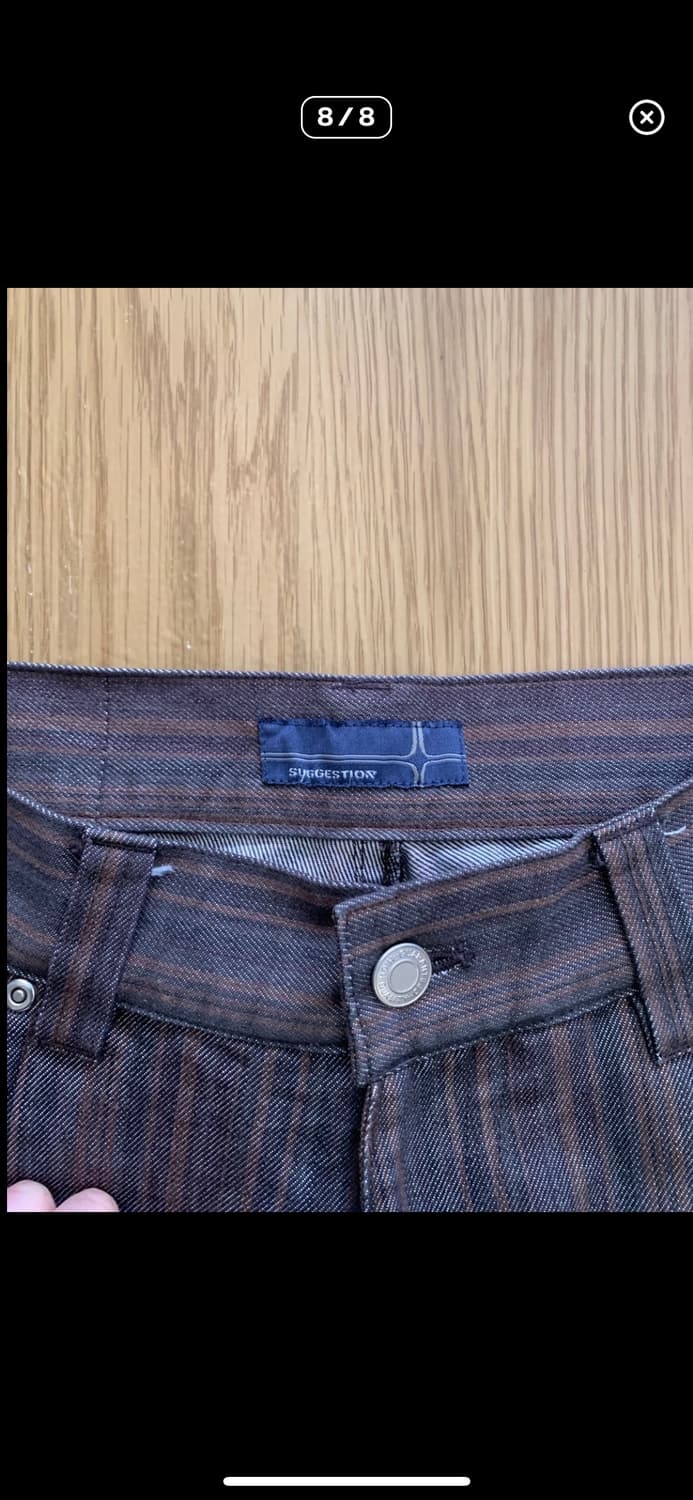 Western detail stripe pants 상품이미지8