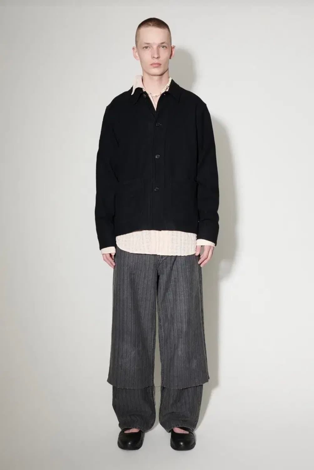 [46] 아워레가시 아카이브 박스 자켓 블랙 상품이미지2