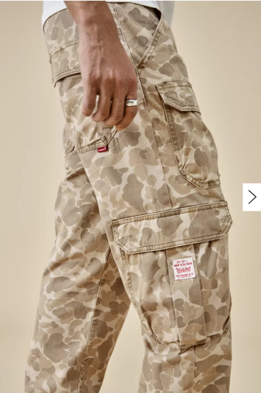 리바이스 덕 카모 루즈 카고 팬츠 32 상품이미지2