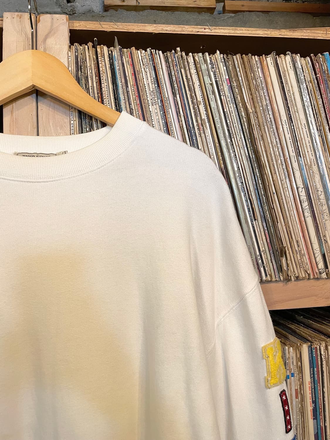 메종 키츠네 사이드 패치 스웻셔츠 상품이미지3