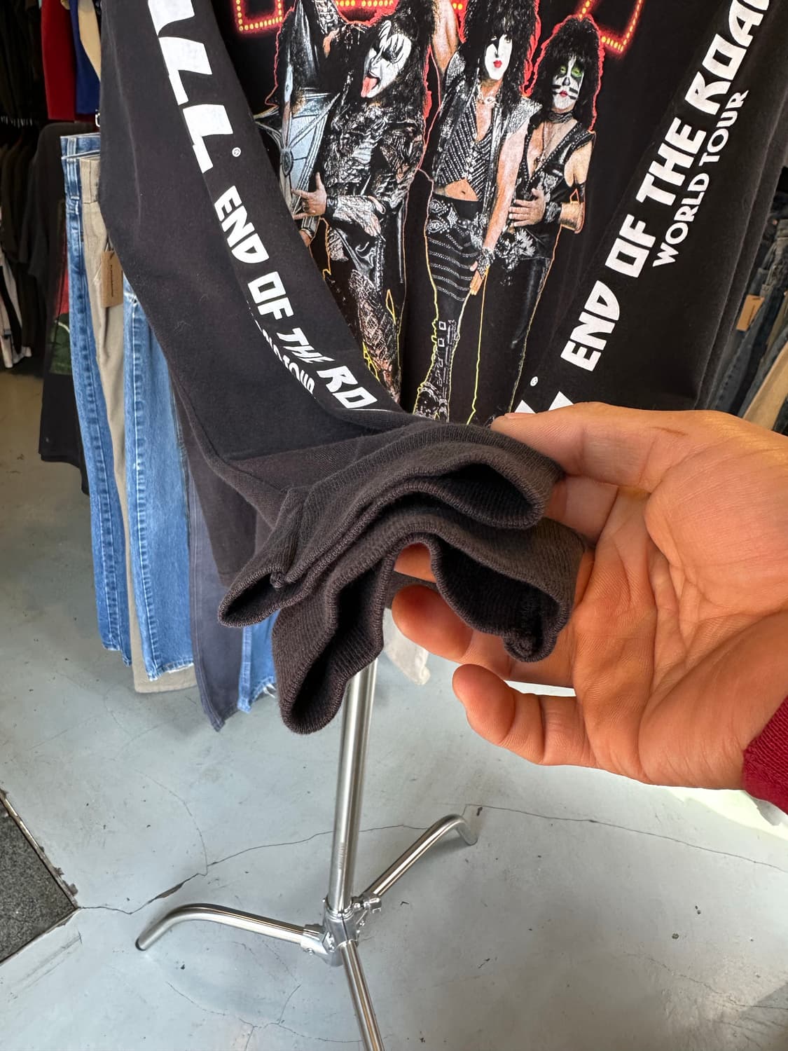 키스 KISS 락밴드 프린팅 롱슬리브 티셔츠 상품이미지6