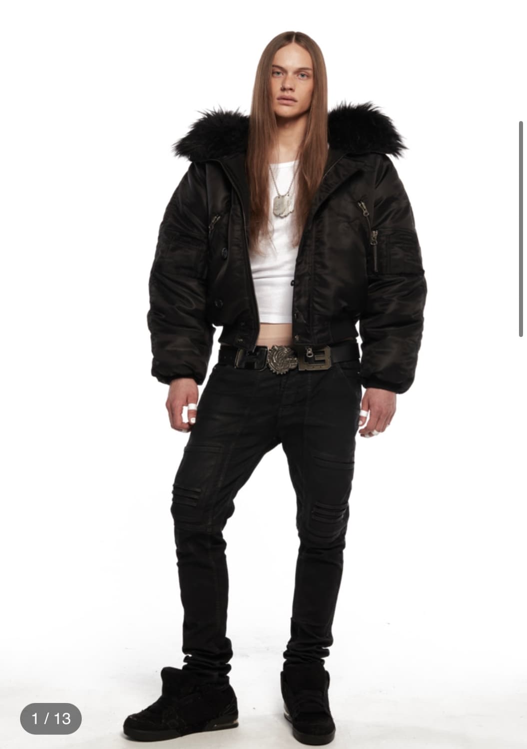 [텍O] 604서비스 N2B FLIGHT JACKET 루즈핏 s 상품이미지3