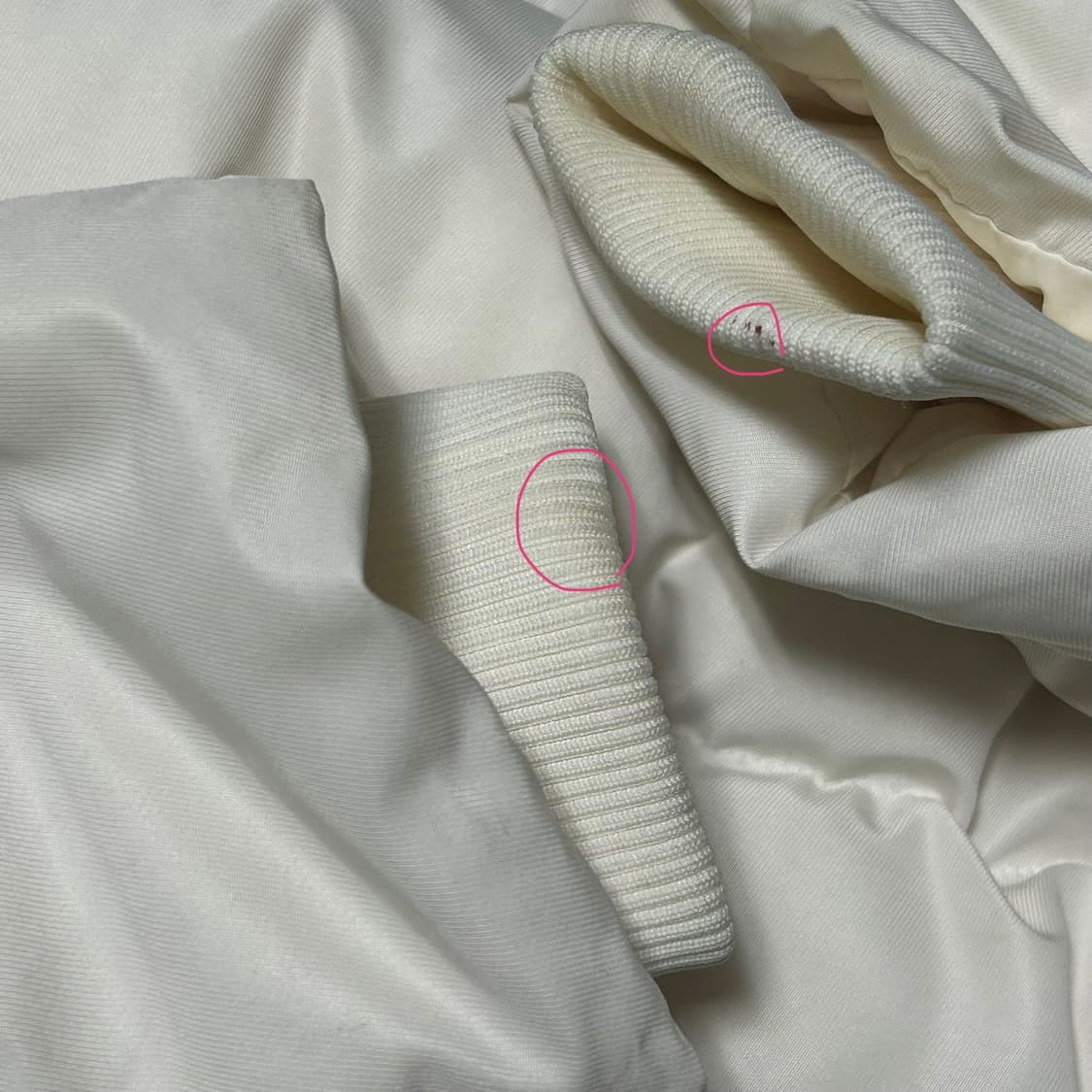 SIE 시에 이브 숏 구스다운 패딩 아이보리 상품이미지10