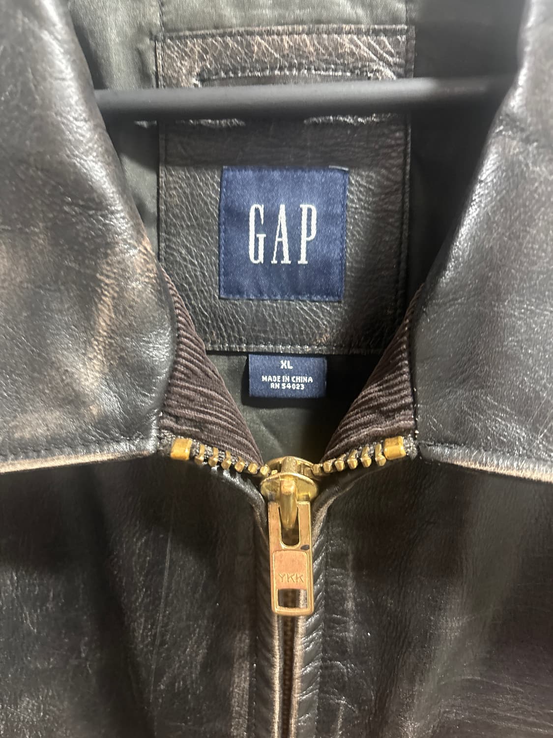 올드갭 래더자켓 xl 상품이미지4