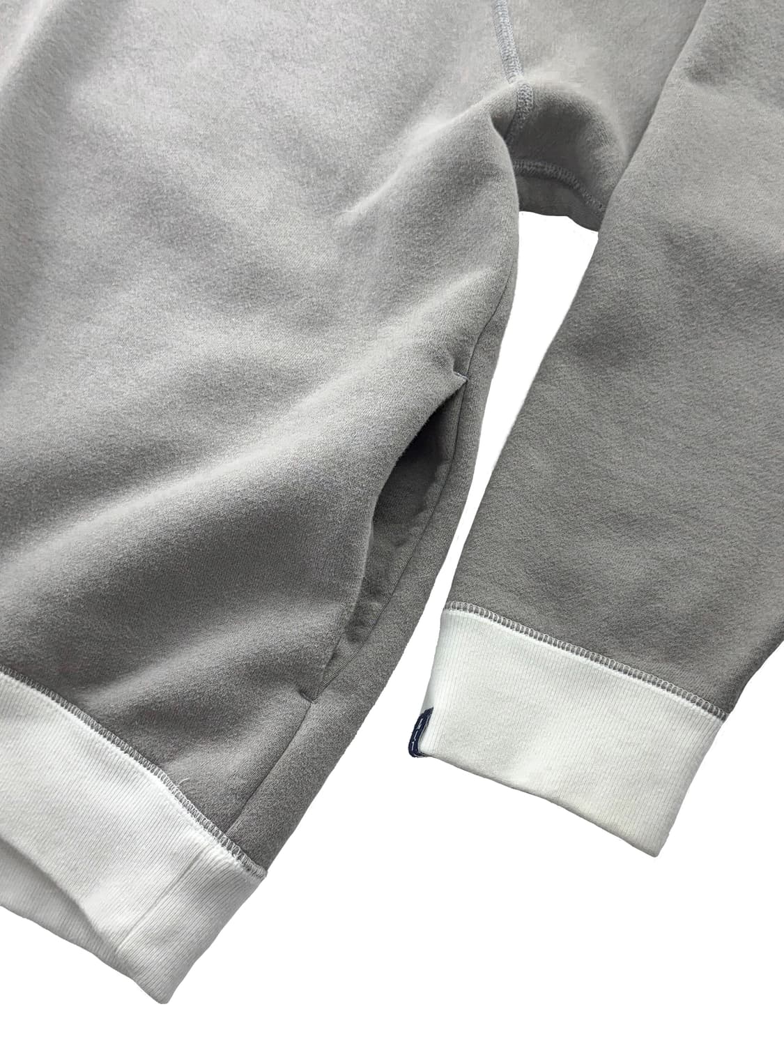 그라프페이퍼 x 루프휠러 하프 지퍼 파카 그레이 상품이미지4