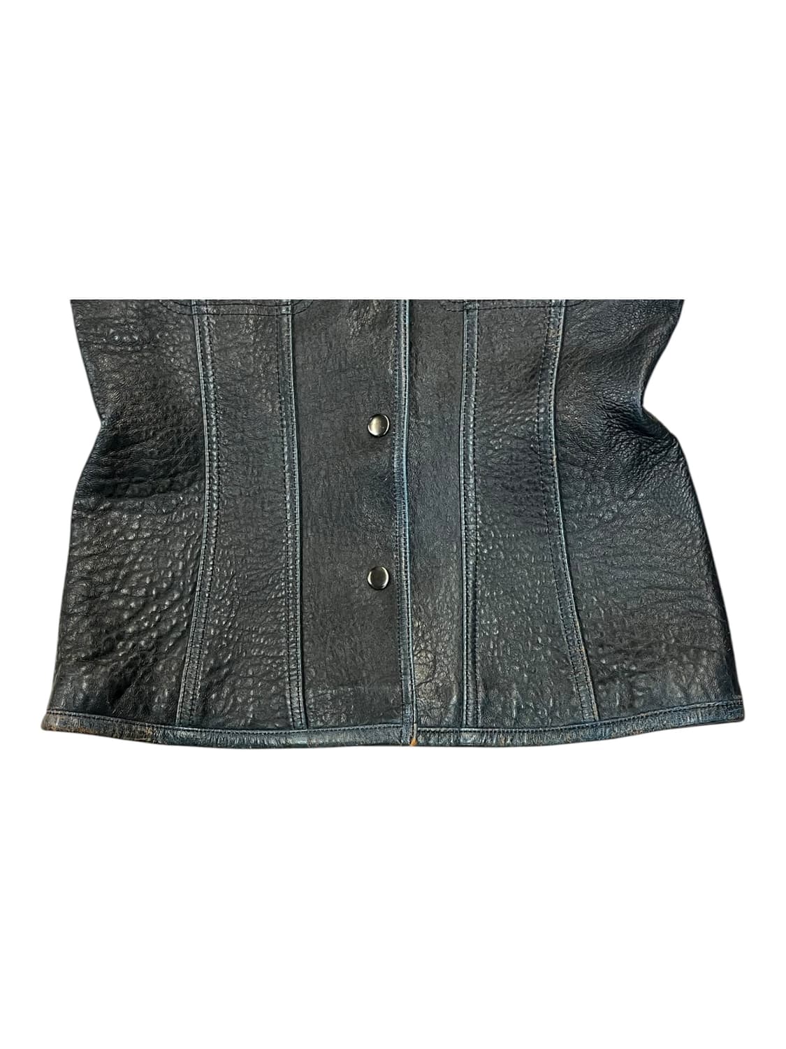 빈티지 양가죽 레더 자켓 다크그린  #csz1956 상품이미지6