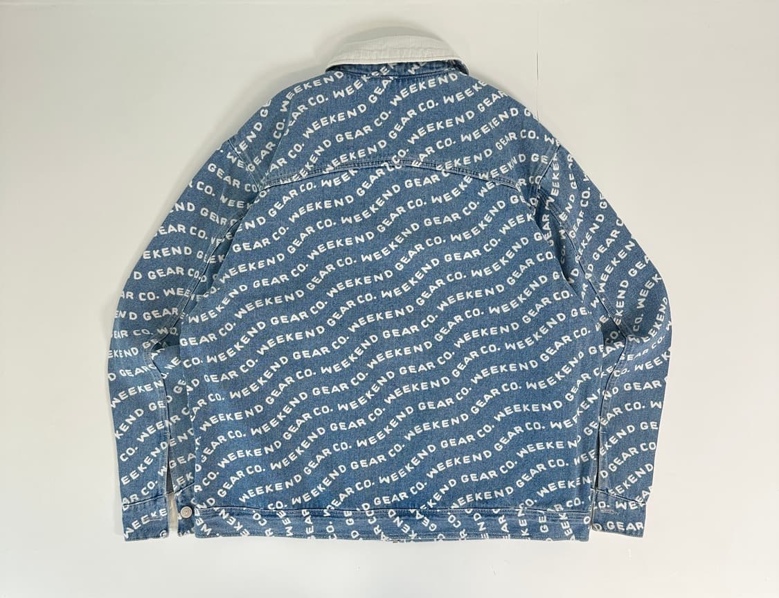 새상품)위켄더스 웨이브 데님 자켓  상품이미지3