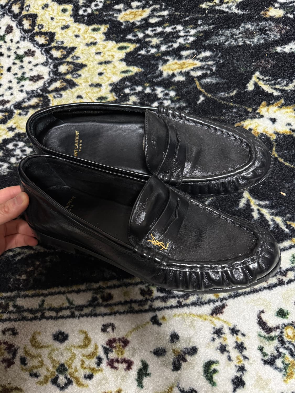 생로랑 나파레더 로퍼 25aw 41 상품이미지1