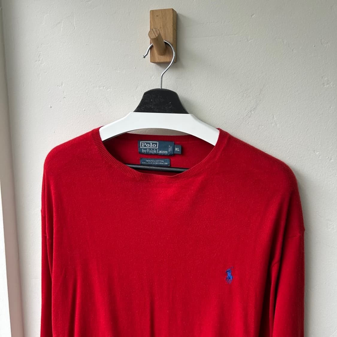 15226 - 폴로 랄프로렌 레드 니트 상품이미지1