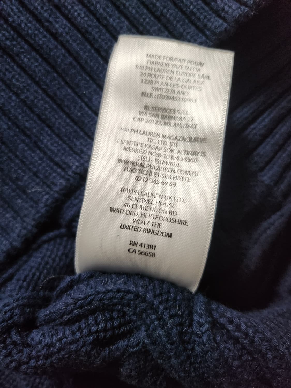 폴로랄프로렌 하프집업니트 (S 상품이미지9