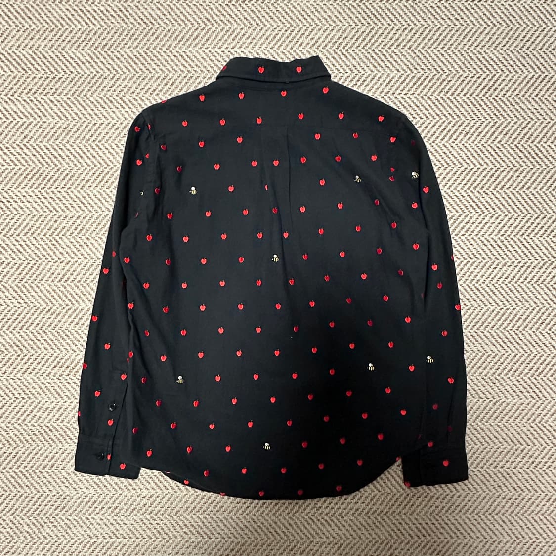 X-GIRL shirt black 상품이미지2