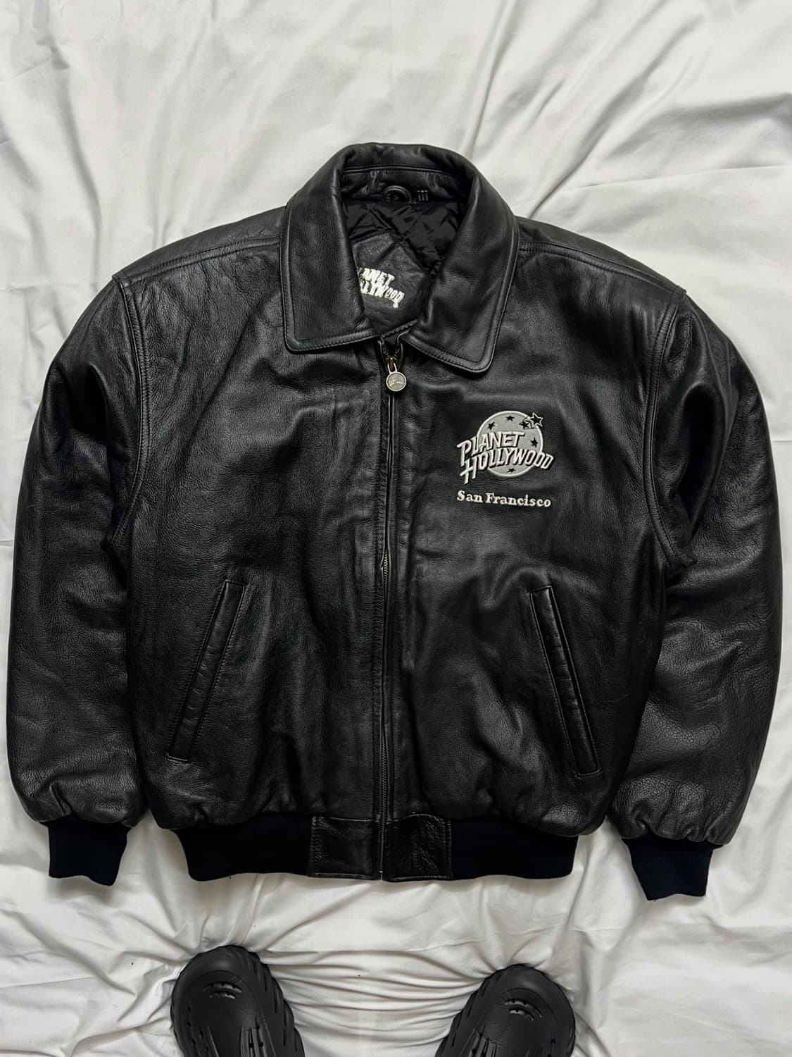 플래닛할리우드 블루종 가죽자켓 상품이미지2