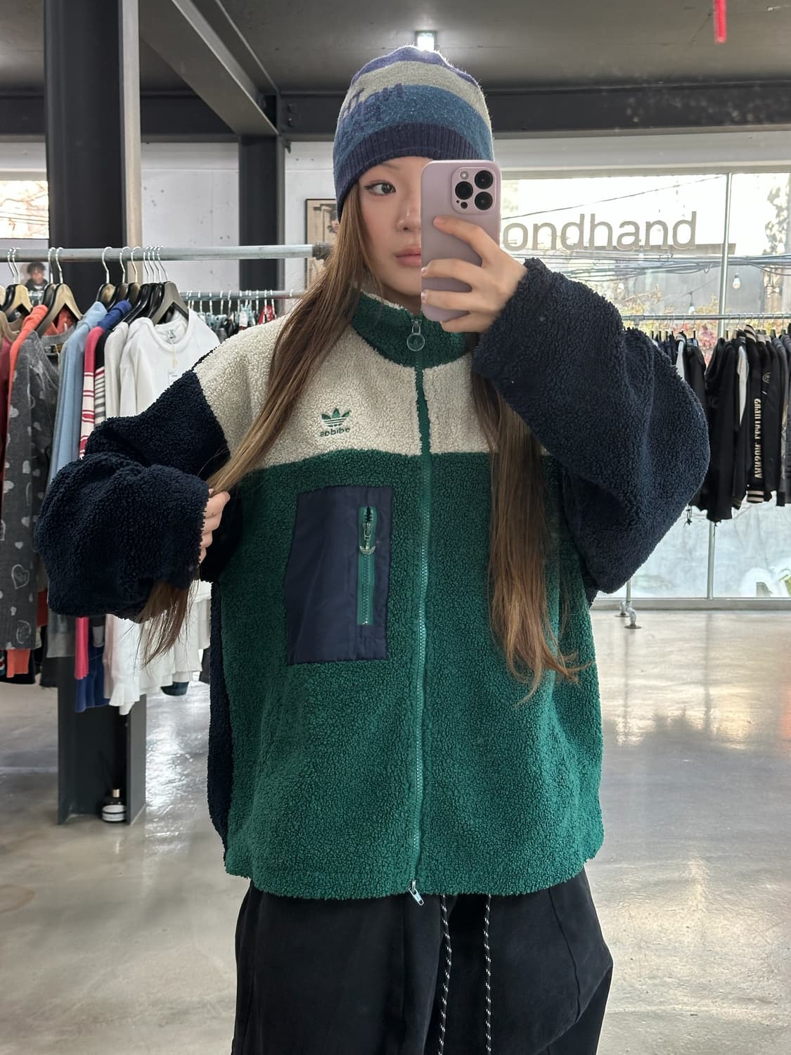 아디다스 파이어버드 쉐르파 플리스자켓  상품이미지1