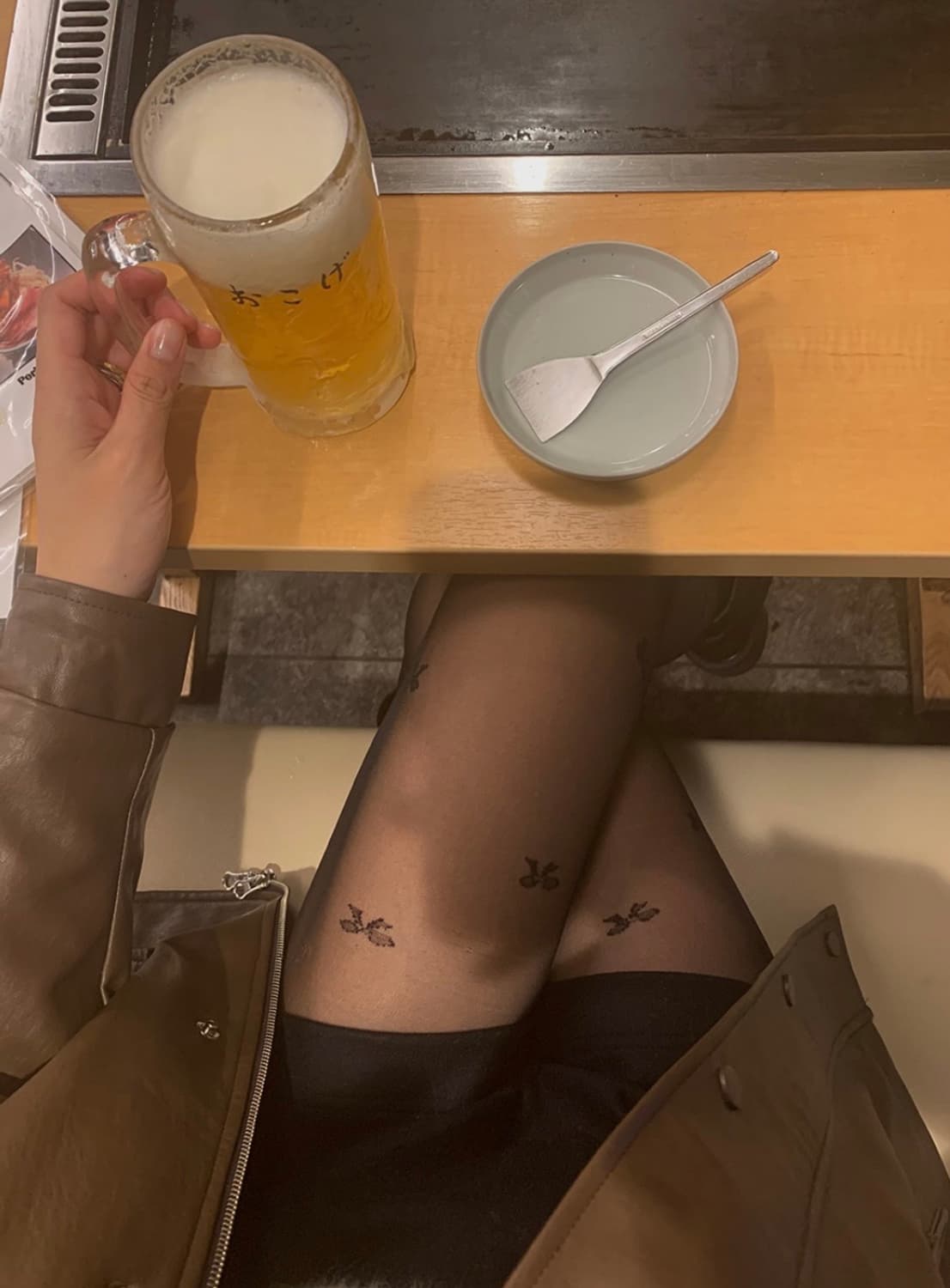 쇼핑몰 검정 시스루 검정 스타킹 상품이미지2