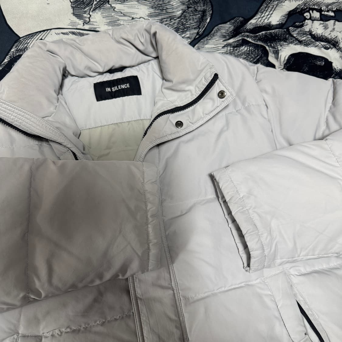 인사일런스 덕다운 패딩 M사이즈 상품이미지5