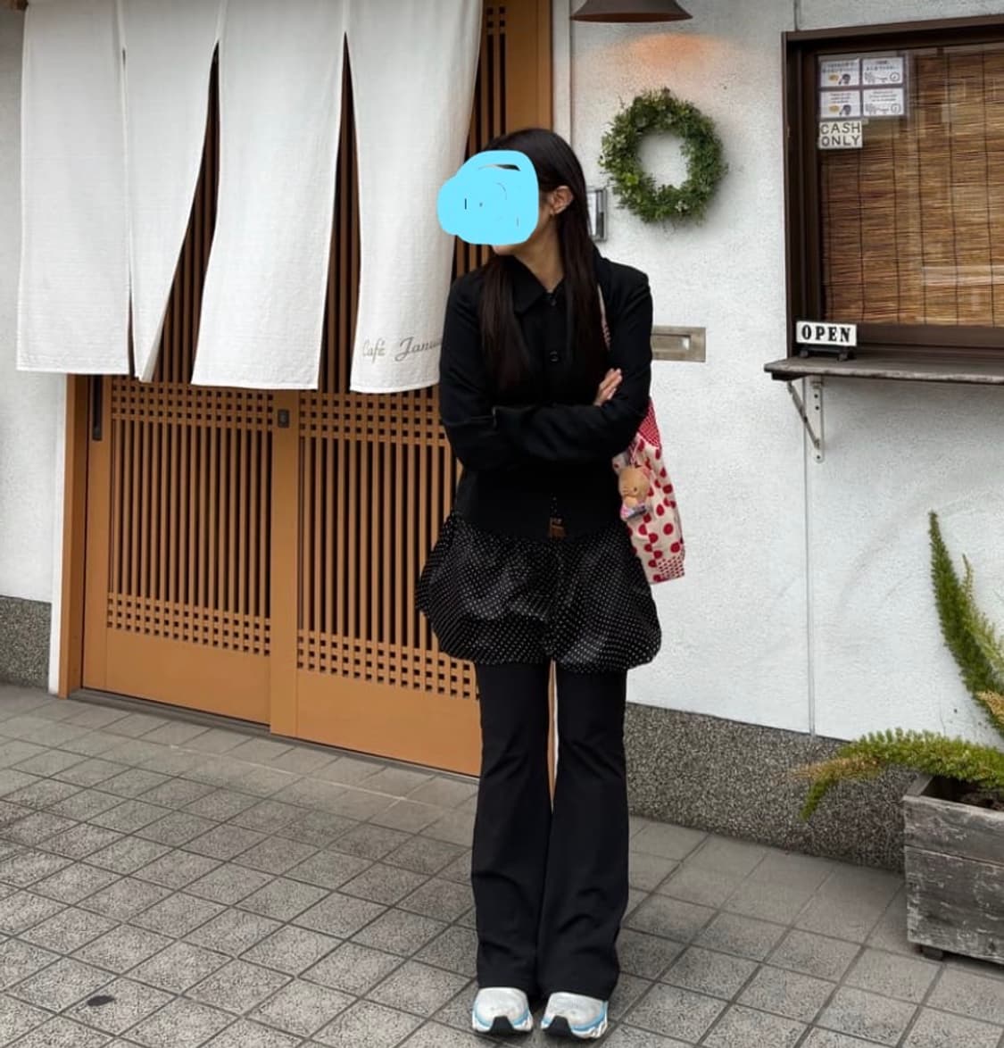 [상태 최상] 도트 레이어드 원피스 상품이미지3