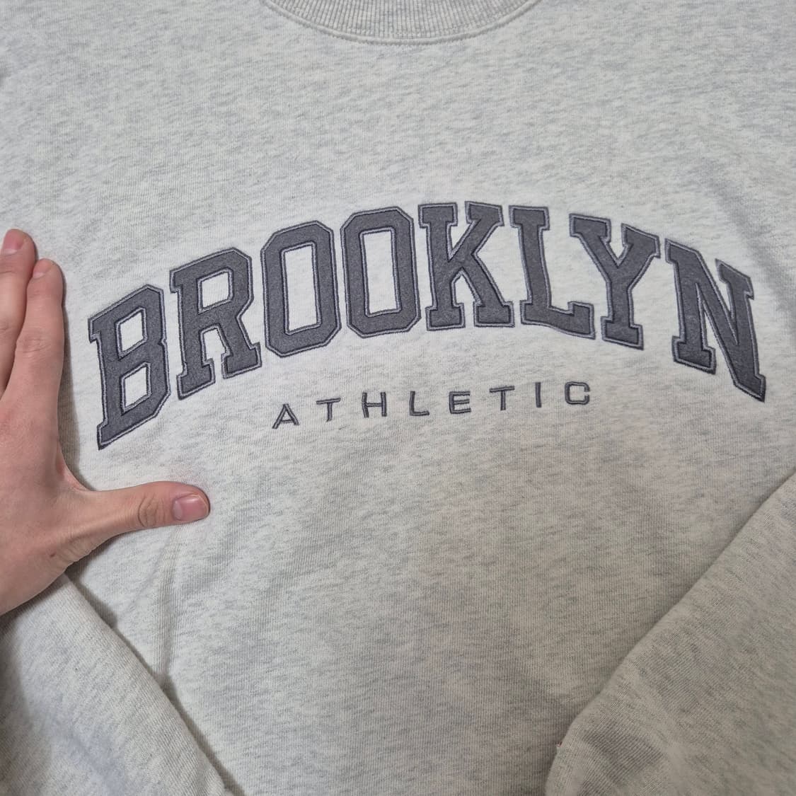 러셀 애슬레틱 브루클린 빅로고 맨투맨 XL(105) 상품이미지4