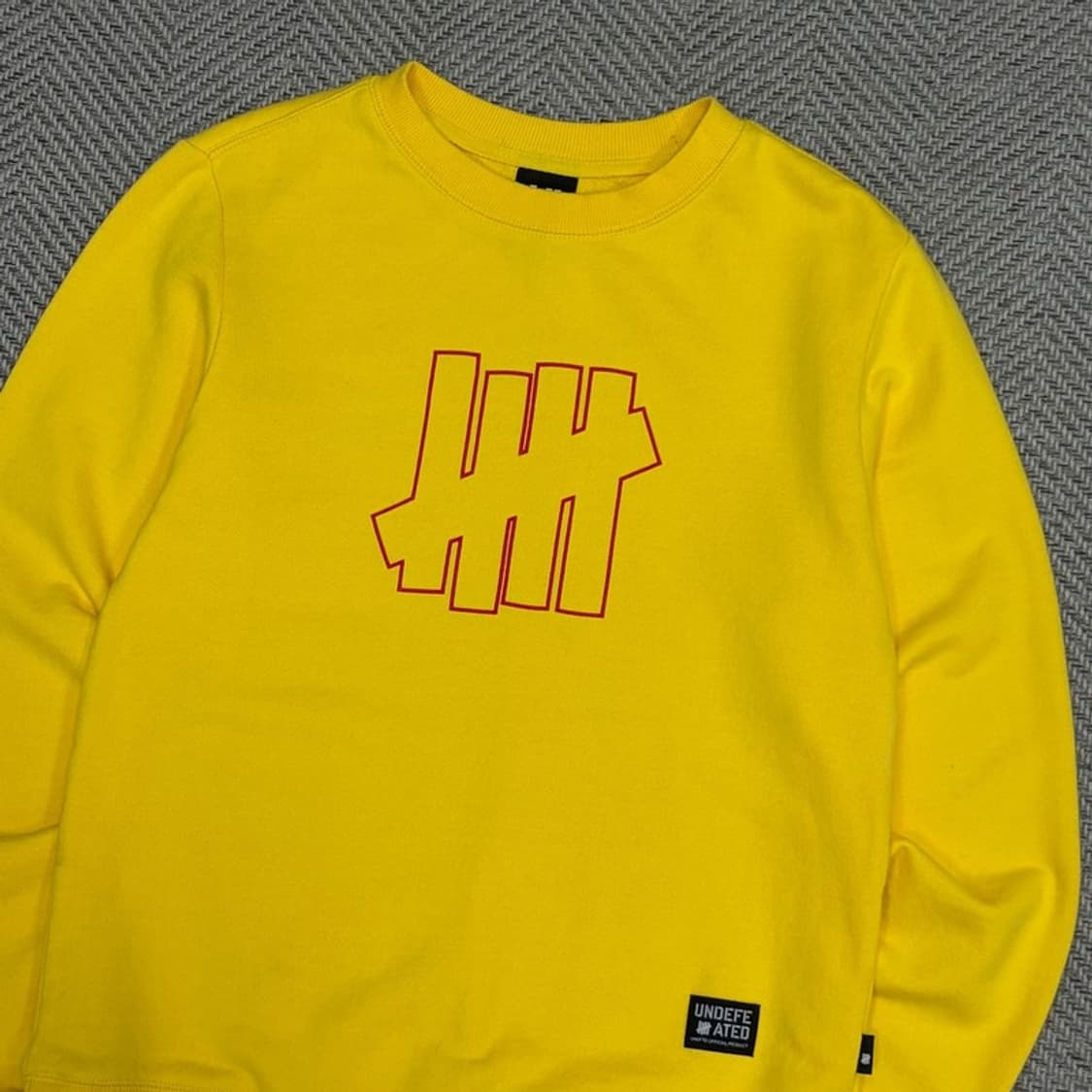 언디핏 베이직 로고 맨투맨 v1319 상품이미지3