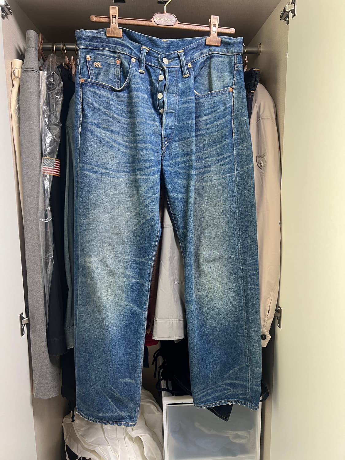 더블알엘 RRL 빈티지5포켓 그랜드폴스진 32/30 민트급 국내매장 구매 상품이미지1