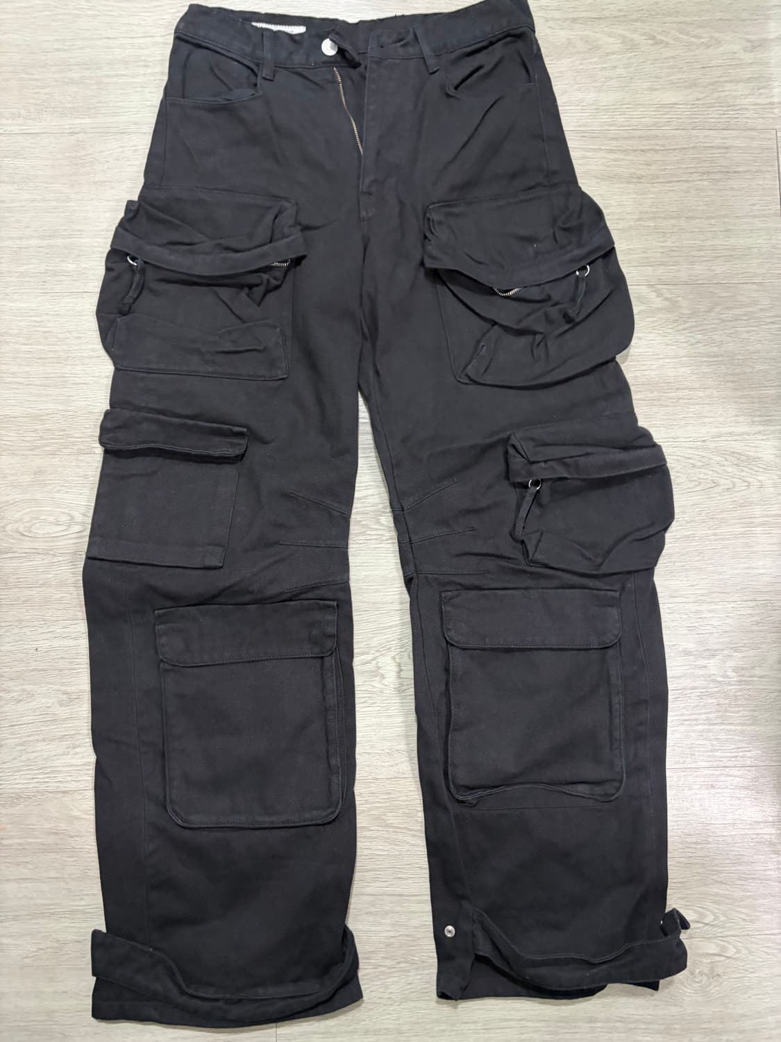 자라 유틸리티 포켓 팬츠 블랙 38(30) 상품이미지2