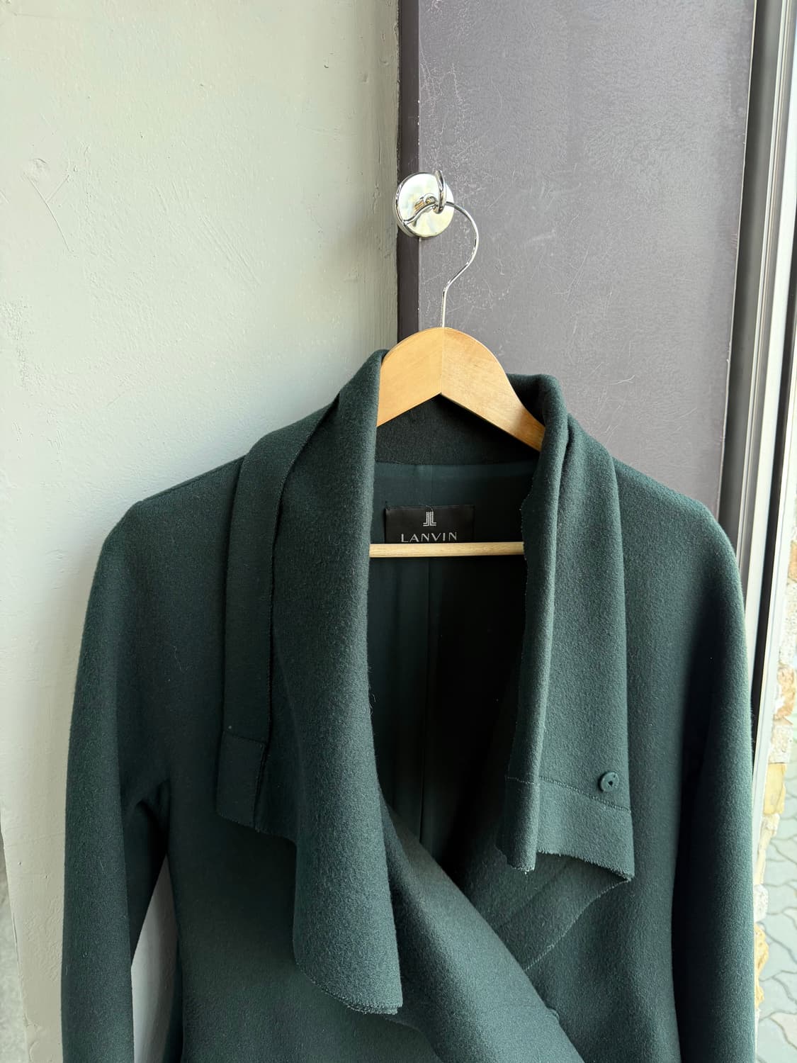 82/ 랑방 컬렉션 캐시미어 롱코트 자켓 상품이미지3