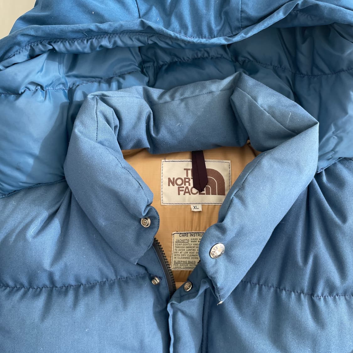 노스페이스 구스다운 브라운 라벨 1970s  상품이미지2