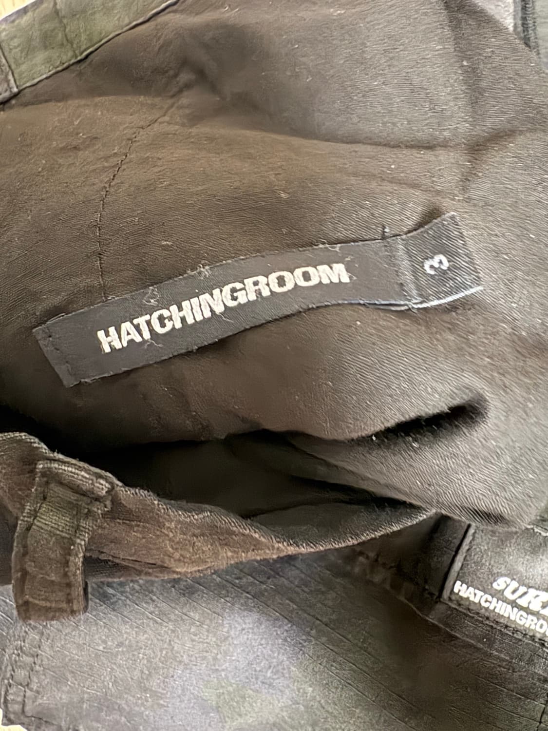 해칭룸xsurl 카모팬츠 블랙 3사이즈 팝니다! 상품이미지4