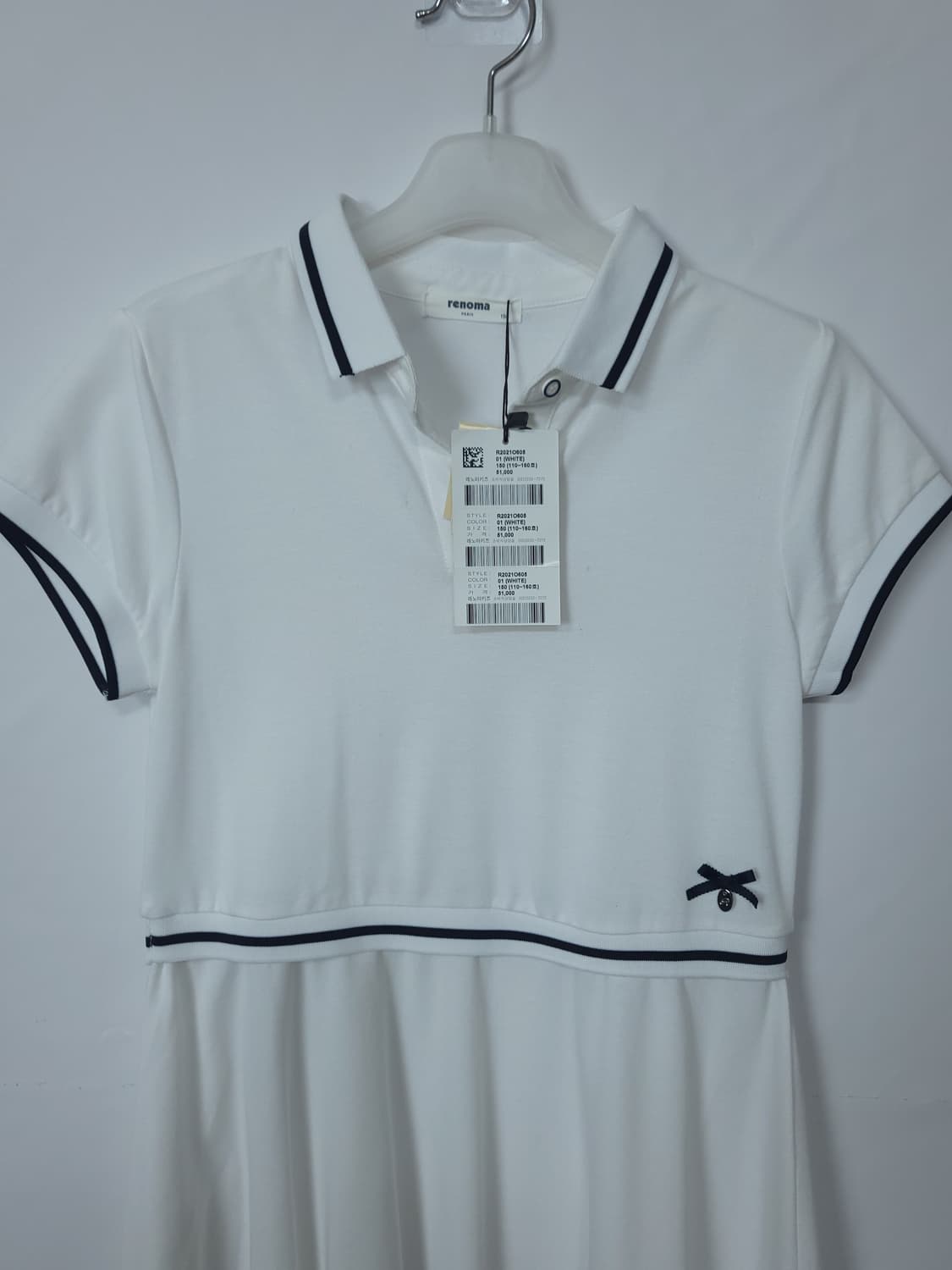 키즈 레노마 여성 골프 원피스 150 새제품 상품이미지2