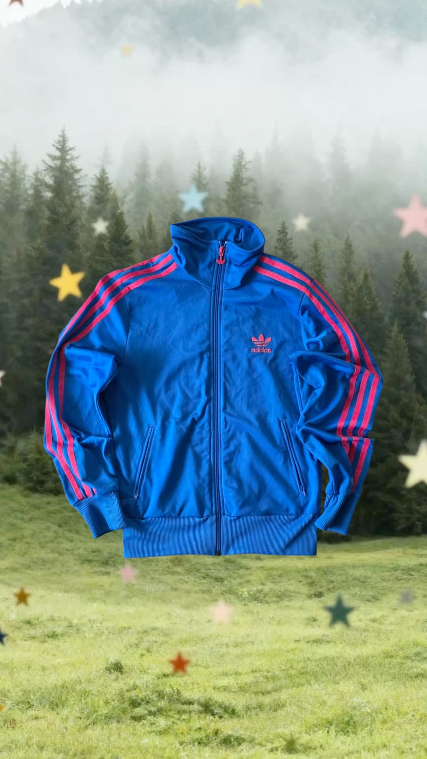 아디다스 핑크 파이어버드 트랙탑 100 상품이미지1