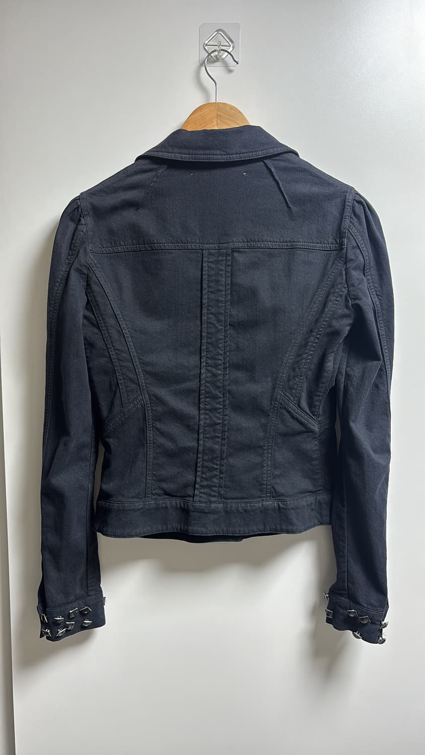 존갈리아노 데님 트커러 큐빅 자켓 40사이즈 상품이미지4