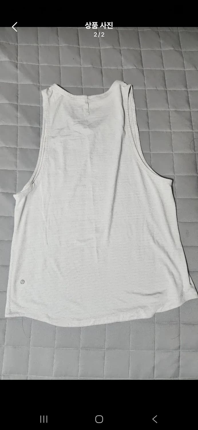 룰루레몬 라이선스 투 트레인 탱크 xl(화이트) 상품이미지1