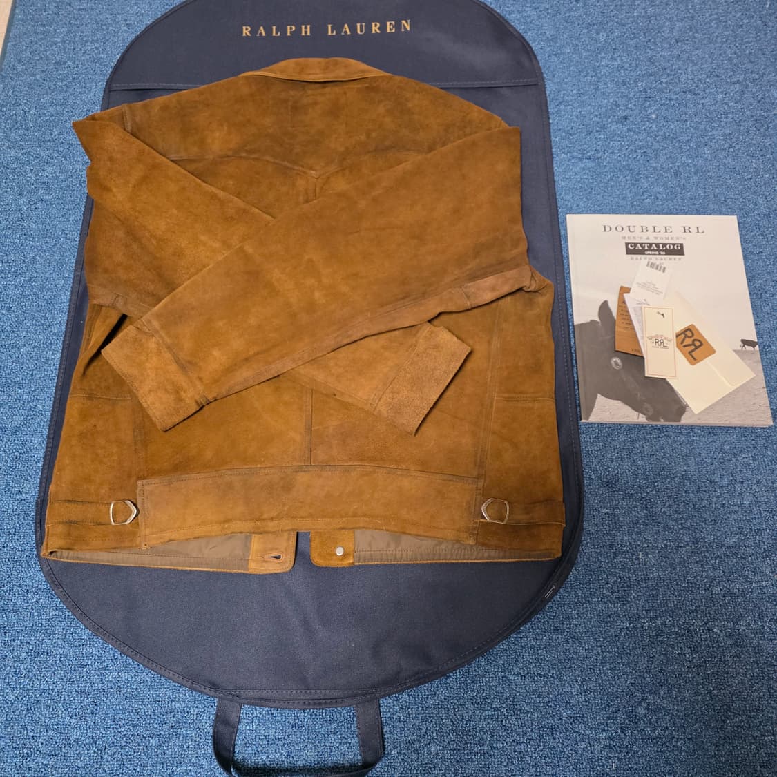 RRL 러프아웃 스웨이드 자켓 L사이즈 상품이미지2