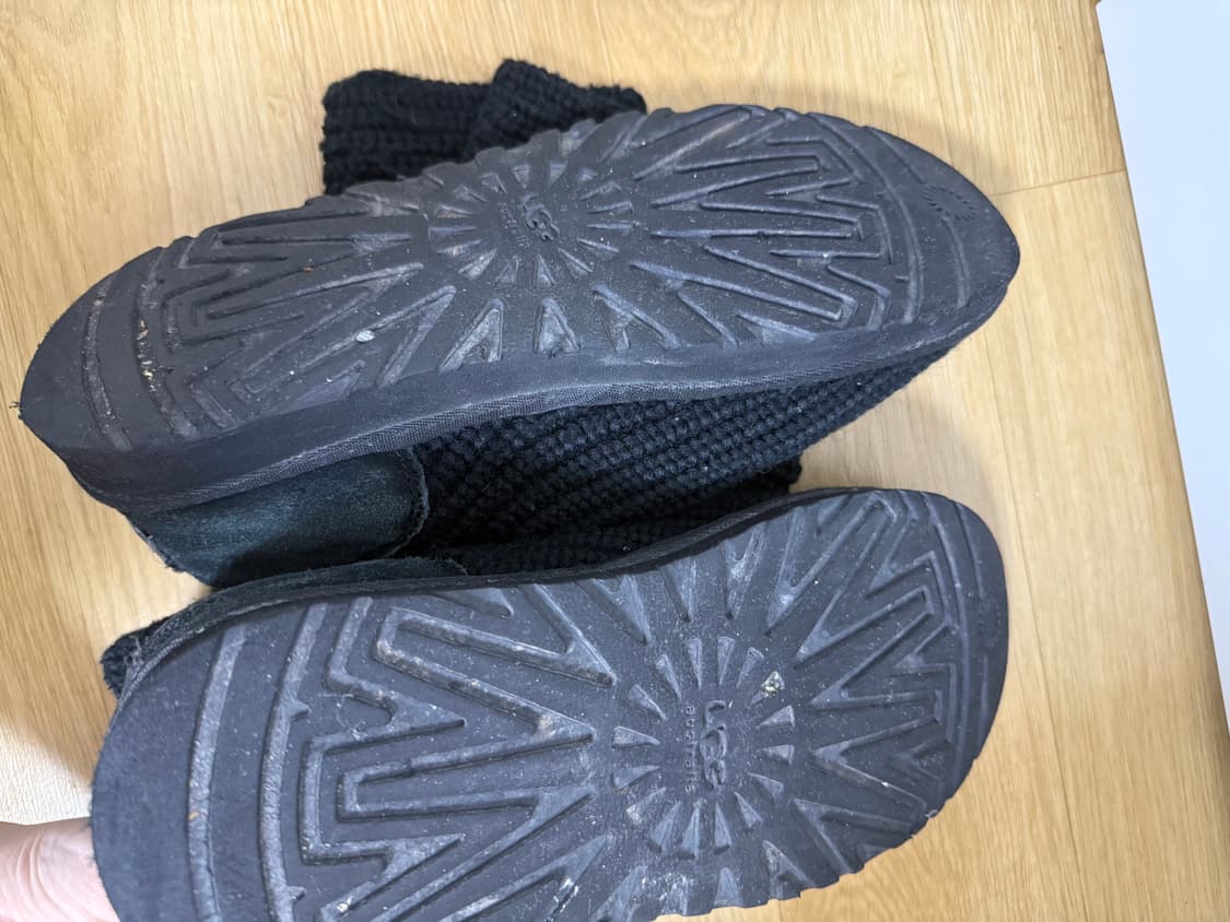 어그 니트 카디 니트 부츠 블랙 250 상품이미지10