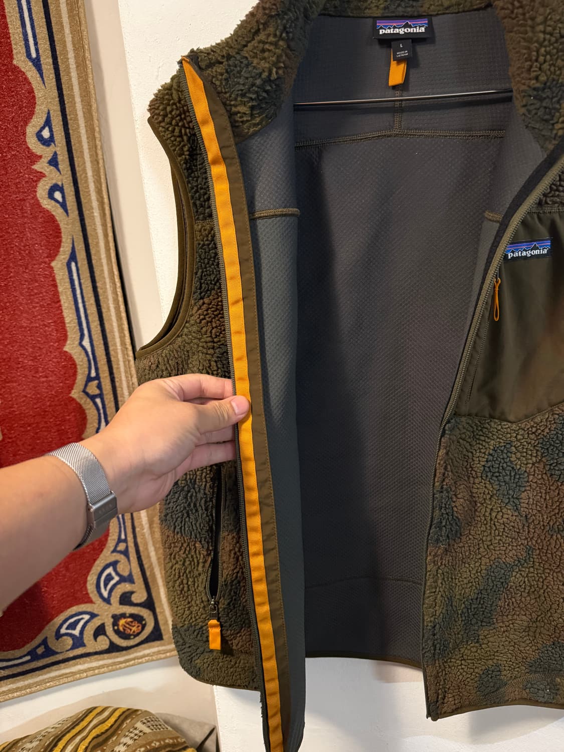 Patagonia Retro-X Vest Camo L 상품이미지5