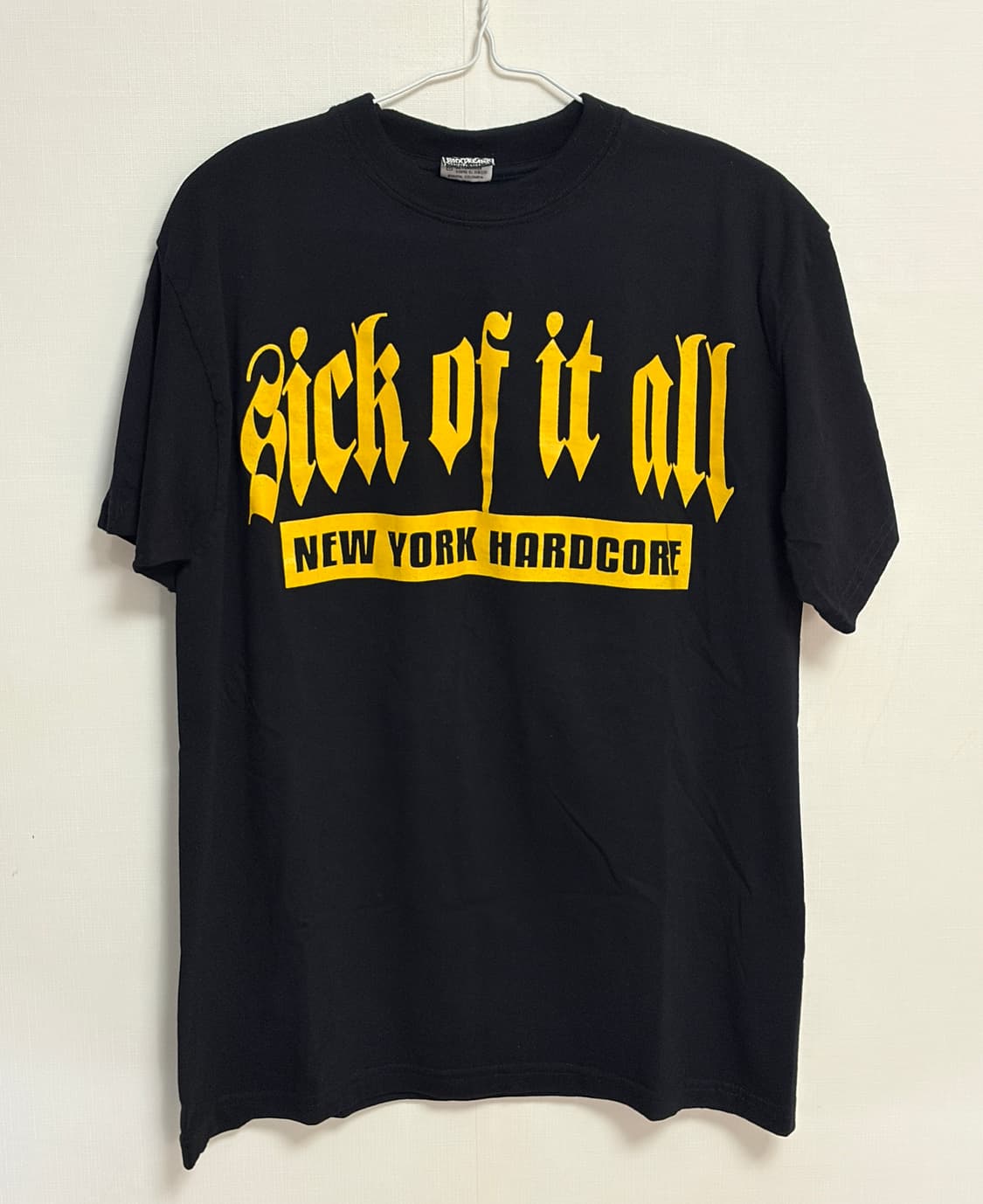 sick of it all 식오브잇올 빈티지 반팔 티셔츠 상품이미지1