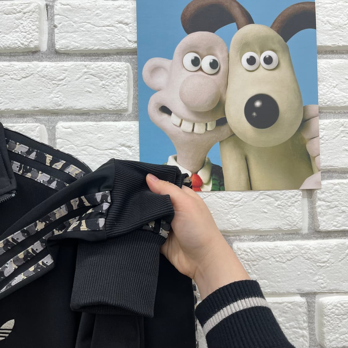 아디다스 파이어버드 시티카모 져지/바지 세트-L 100 상품이미지4