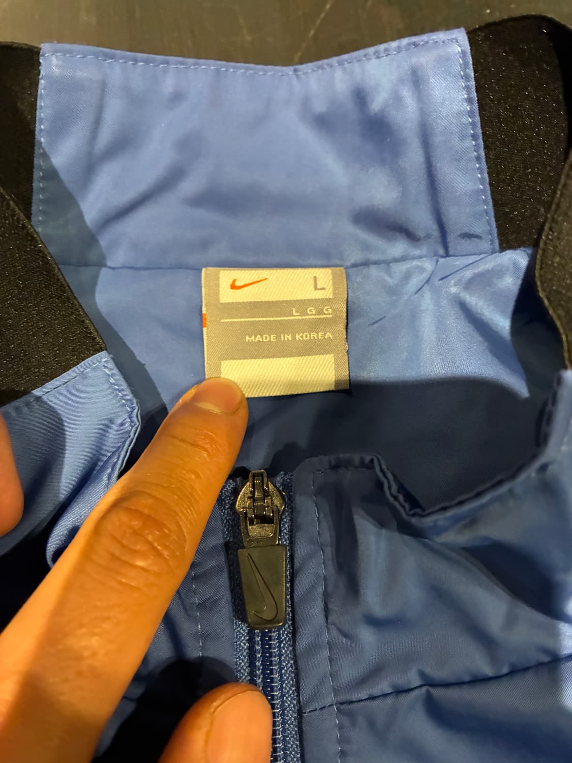 L) 나이키 트랙탑 바람막이 블루 슈나바이브 상품이미지2
