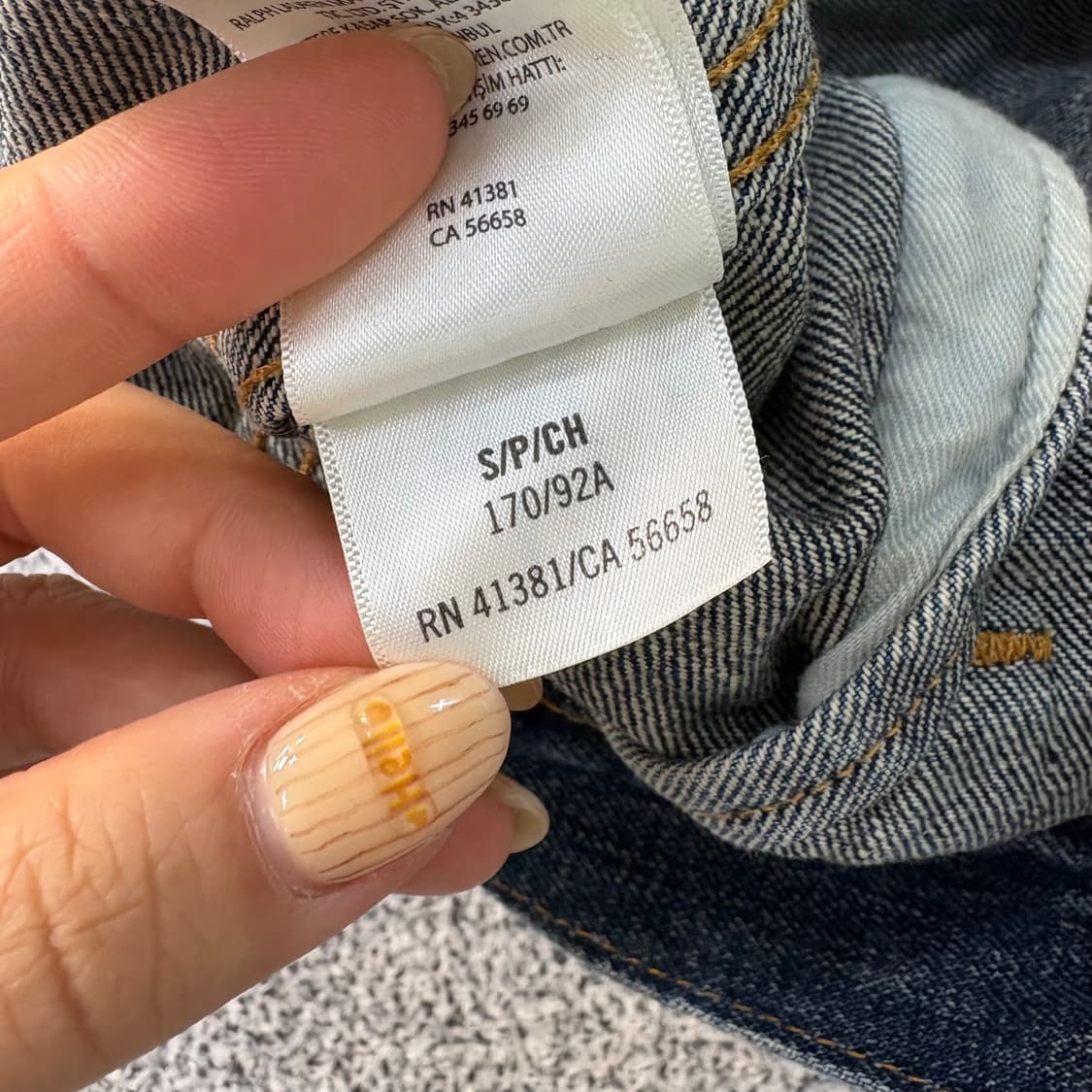 S 폴로 랄프로렌 청자켓 데님 0414J 상품이미지5