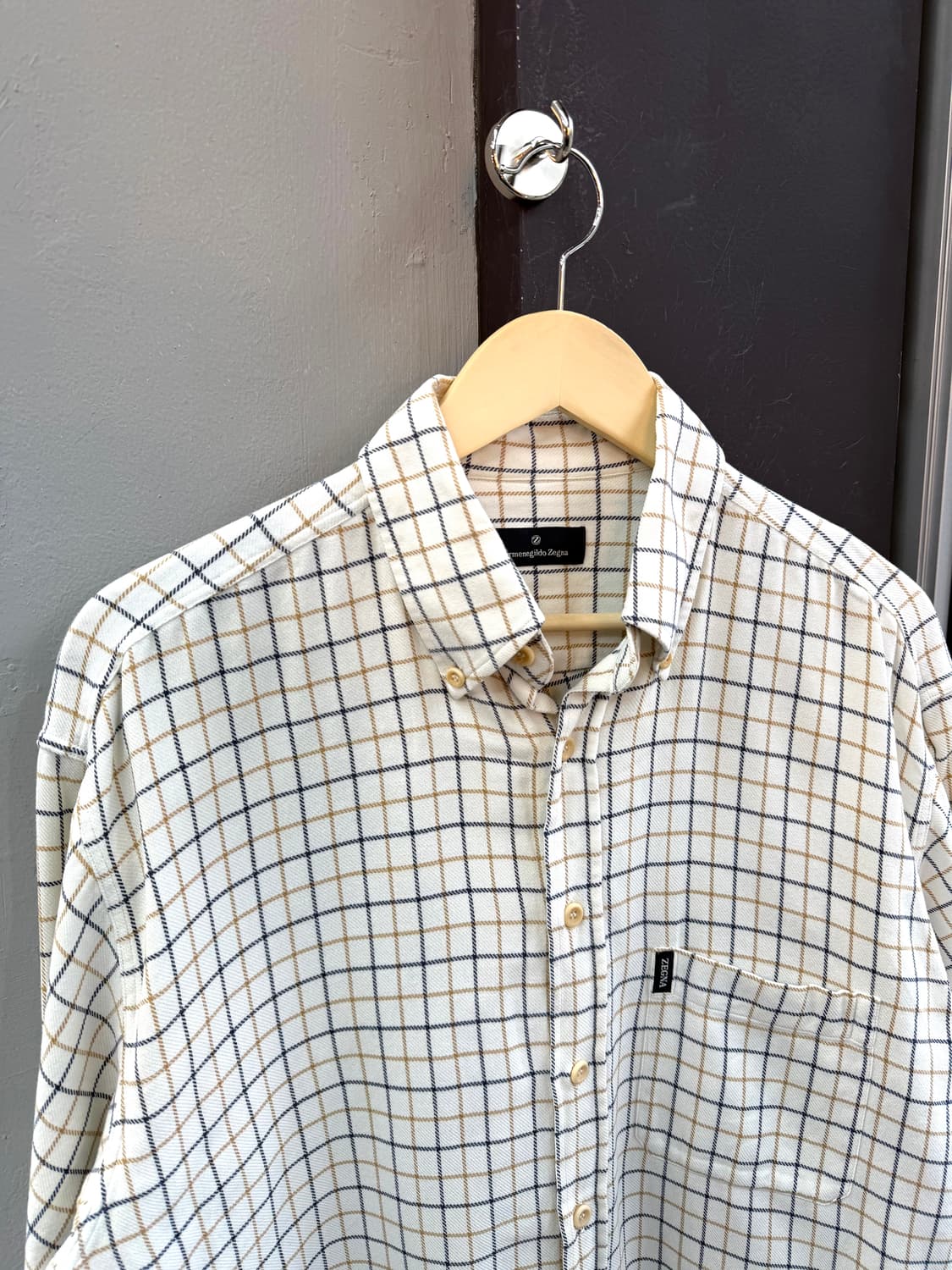 L/ 에르메네질도 제냐 슈퍼파인 코튼 셔츠 상품이미지3