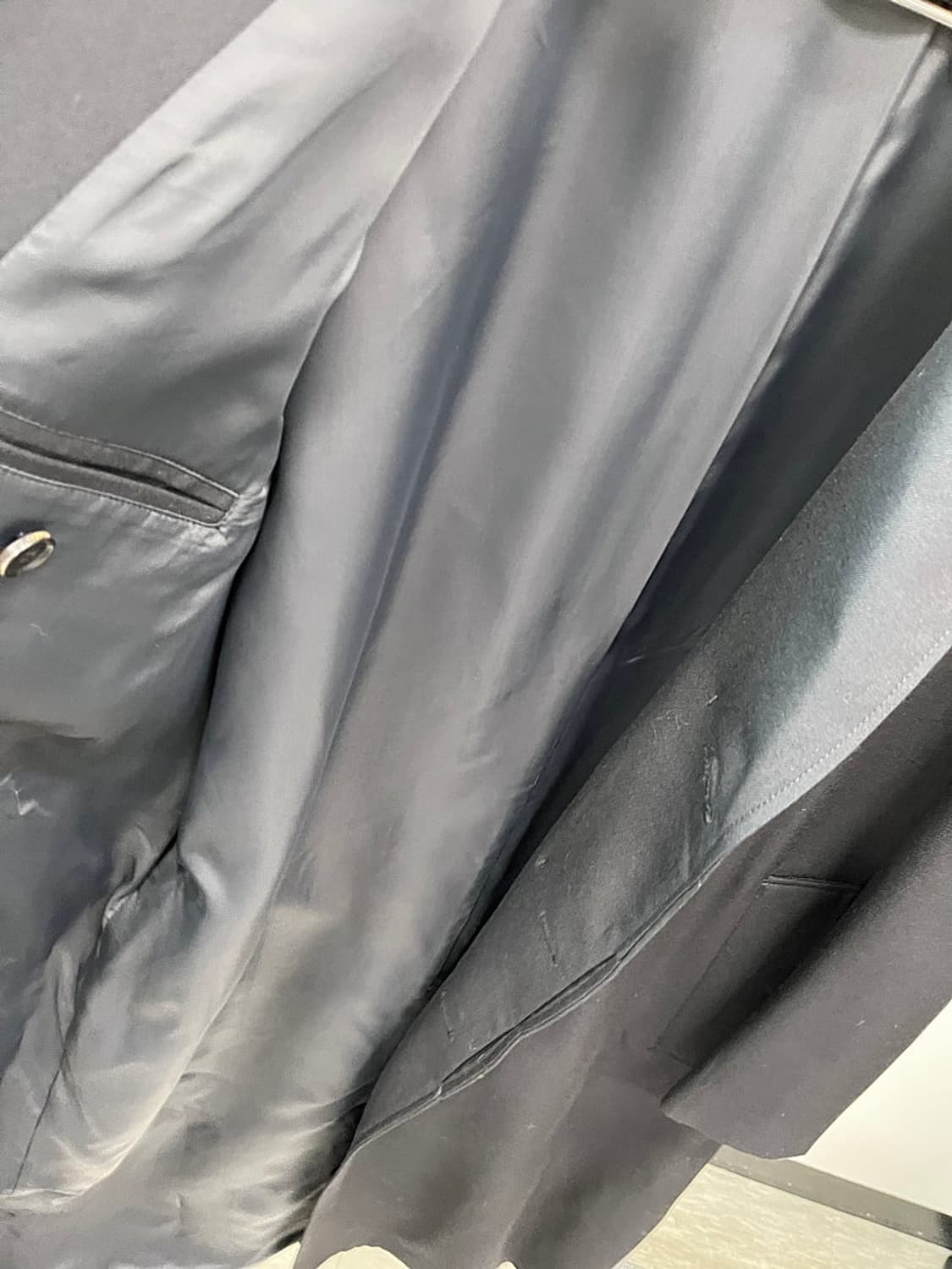 105) 알레그리 블랙 트렌치코트  상품이미지6